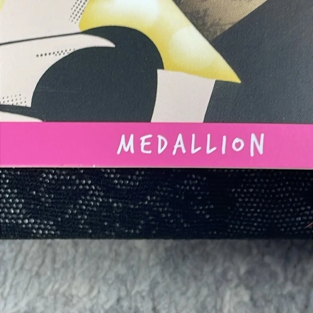 Spanx Star Power Center Stage Medallion Patterned Shaping Tights Black Size B